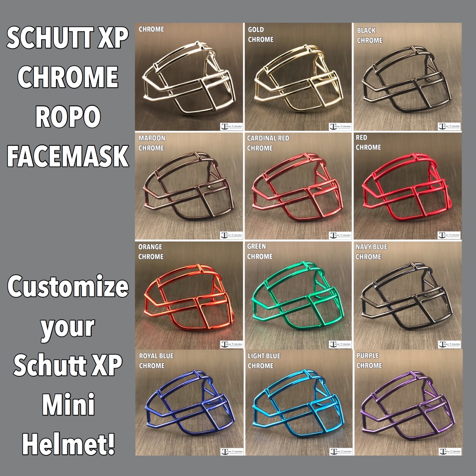 Schutt Mini Helmet Blank Minihelmet