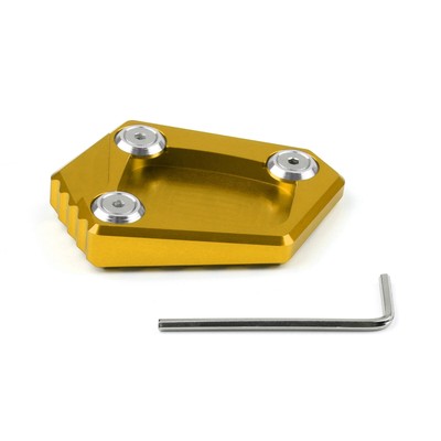 Side Stand Kickstand Plate Pad For Honda NC700S/X NC700 Integra CBR500R/F/X Gold