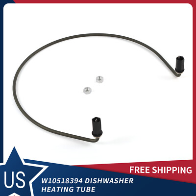 W10518394 Whirlpool Dishwasher Heating Element Kit AP5690151 W10134009 PS8260087