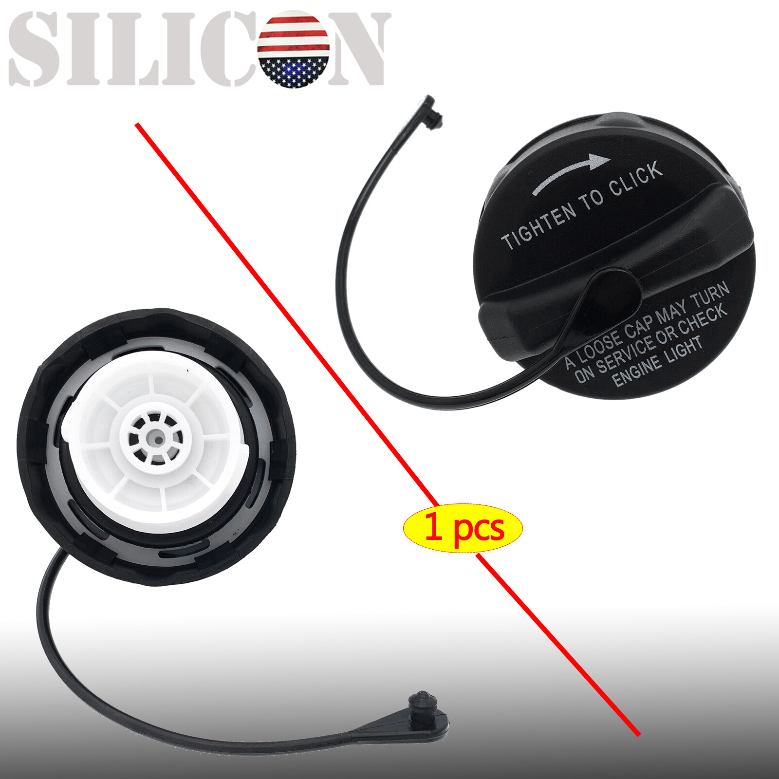 Gas Fuel Filler Cap for 1998-2019 Dodge Grand Caravan Chrysler Town & Country