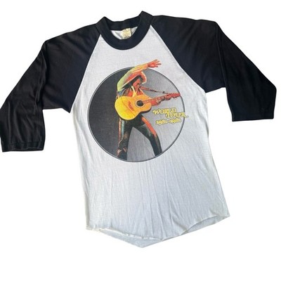 Neil Diamond World Tour 80s Original Tour Raglan T-Shirt Small Badger Tee