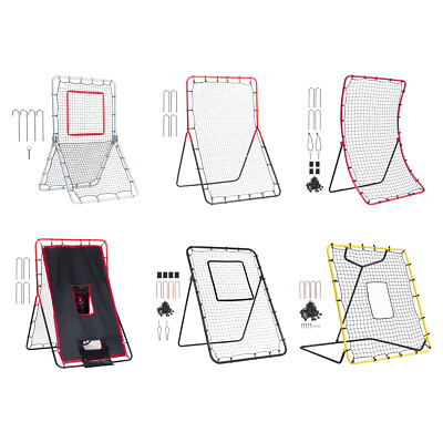 VEVOR Baseball And Softball Rebounder Net3x4.5-4x6ft PitchBack Adjustable Angles