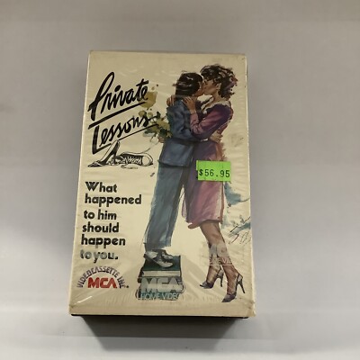 Private Lessons VHS MCA RAINBOW 1982 First Release ( Original WaterMark Seal)