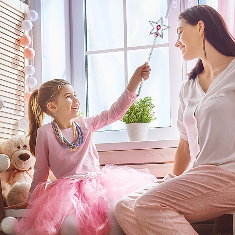 Princess Jewelry and Dress Up Shoes Girls Play Set Princess Dress Up for Kids