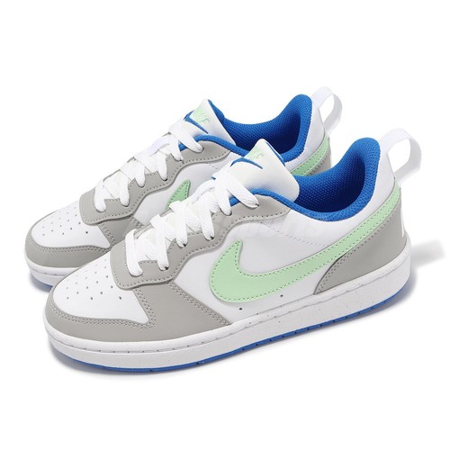 Nike Court Borough Low Recraft GS Light Iron Ore Green Kids