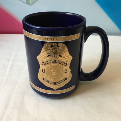 U.S. Border Patrol Agent Detroit Sector Coffee Mug Cup Department of Justice