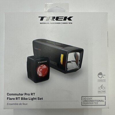 Trek Commuter Pro RT Flare RT Bike Light Set New!!