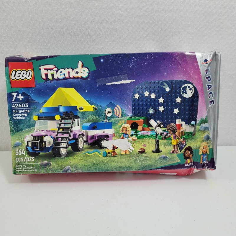 Lego Friends Space Stargazing Never Opened Box is Crushed in