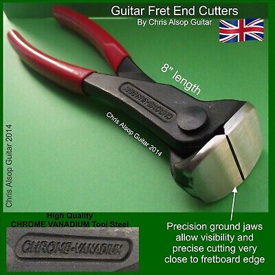 Guitar Fret Wire End Cutters STAINLESS COMPATIBLE Tool Steel Luthier Tool TF002s