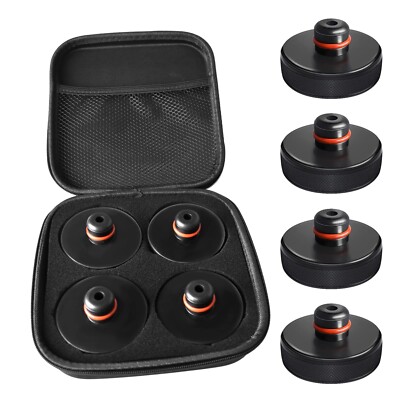 Lifting Jack Pad for Tesla Model 3/S/X/Y, 4 Pucks with Storage Case, Accessor...