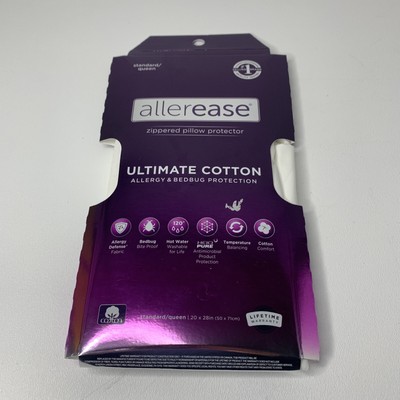AllerEase UltimateProtection&Comfort Temperature PillowProtector  Standard/Queen