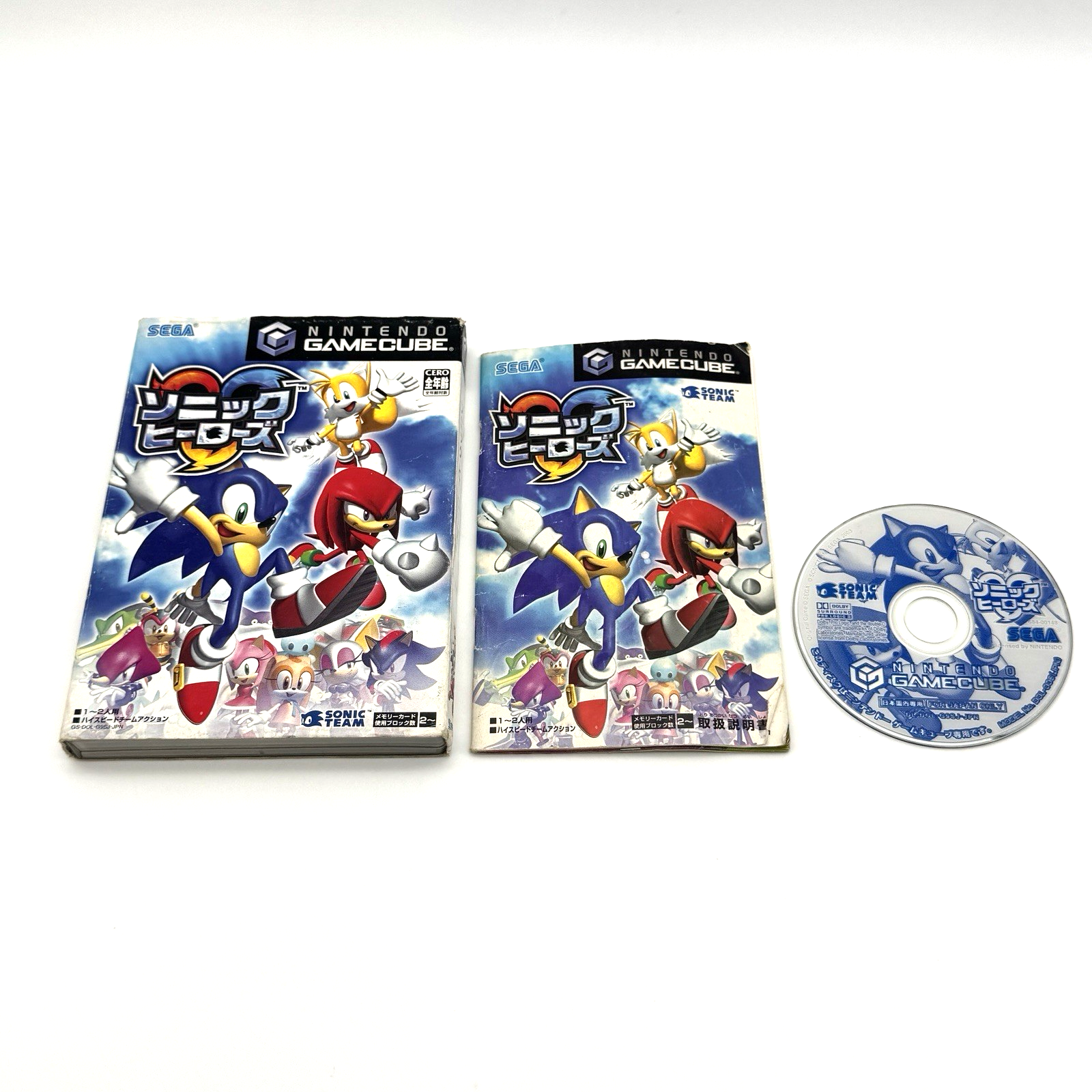 ソニックヒーローズ (GameCube) Sonic Heroes | Nintendo GameCube | eBay