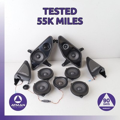19-26 BMW G05 X5 Harman / Kardon Interior Audio Speaker Loudspeaker Set OEM 55k
