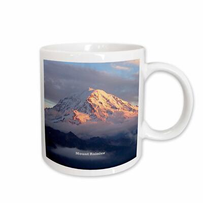 3dRose Mount Rainier Through the Clouds - Mount Rainier National Park Mug