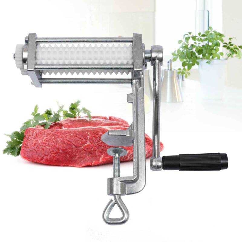  Kitchen Meat Tenderizer Machine Hand Crank Type Meat Processor Marinate Tool