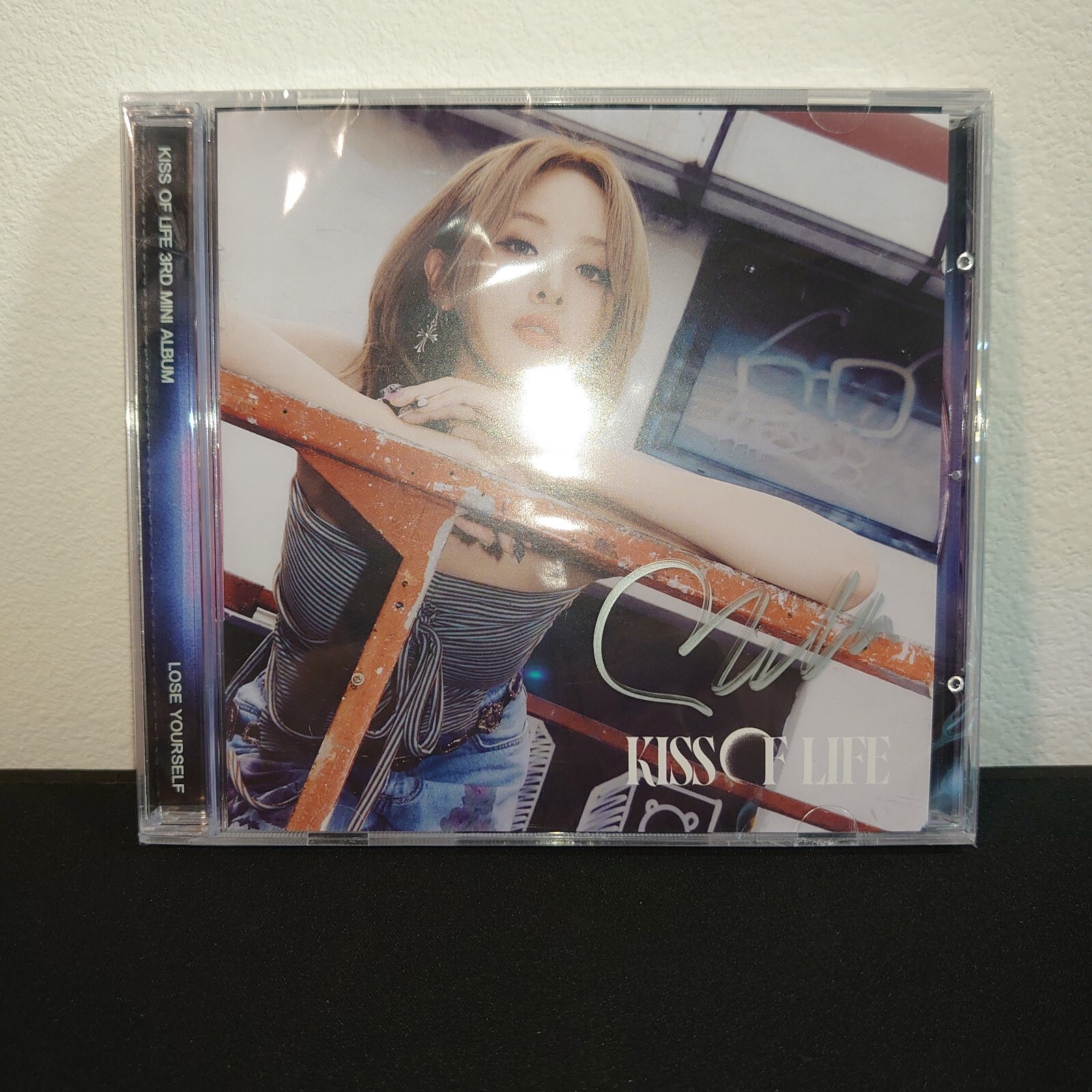 kiss of life 直筆 サイン入り Lose JEWEL セット！ KISS OF LIFE JULIE SIGNED 3RD MINI ALBUM 'LOSE YOURSELF