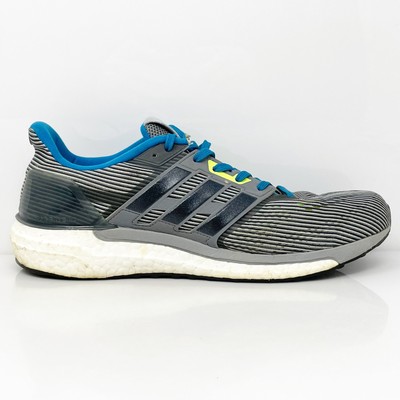

Adidas Мужские кроссовки Supernova BA9933 Серые кроссовки Размер 9,5, Серый, Supernova