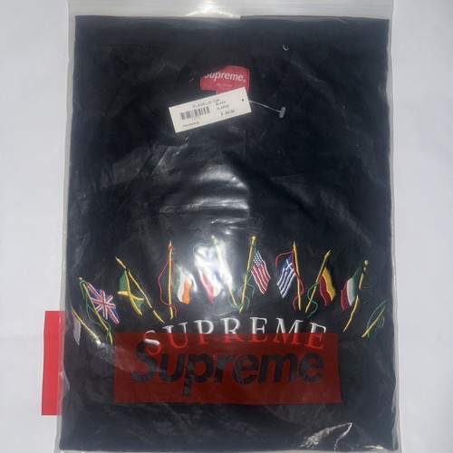 Supreme FW19 Flags L/s Top - XL - Black | eBay