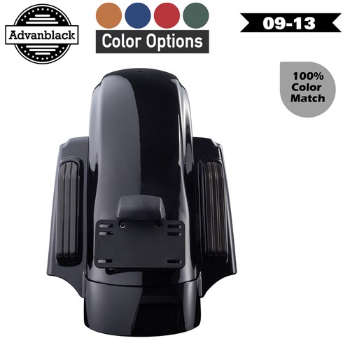 Color Matched CVO Style Rear Fender System For Harley