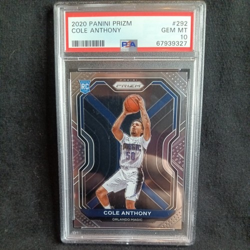 COLE ANTHONY MAGIC 2020 PRIZM ROOKIE PSA GEM MT 10 #292 | eBay COLE ANTHONY MAGIC 2020 PRIZM ROOKIE PSA GEM MT 10 #292 | eBay
