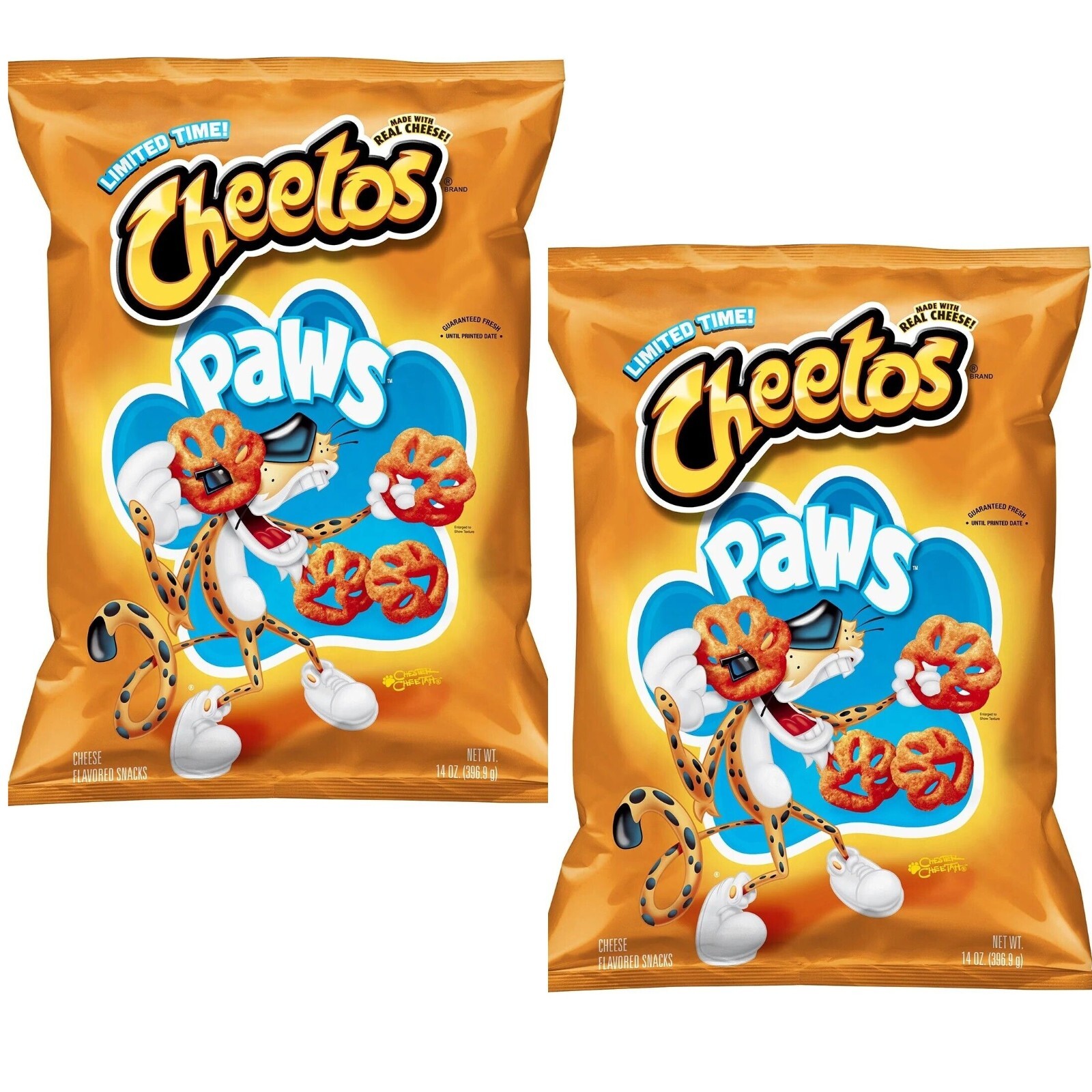 Cheese puffs. Cheese puffs
