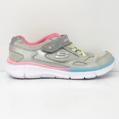 

Skechers Boys Memory Foam 81791L Серые кроссовки для бега, размер 1, Серый, Memory Foam