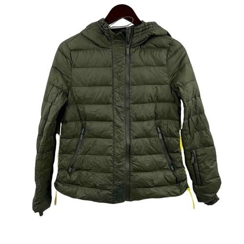 Zara ダウンpuffer jacket Zara WATER AND WIND PROTECTION HOODED PUFFER JACKET WITH BELT