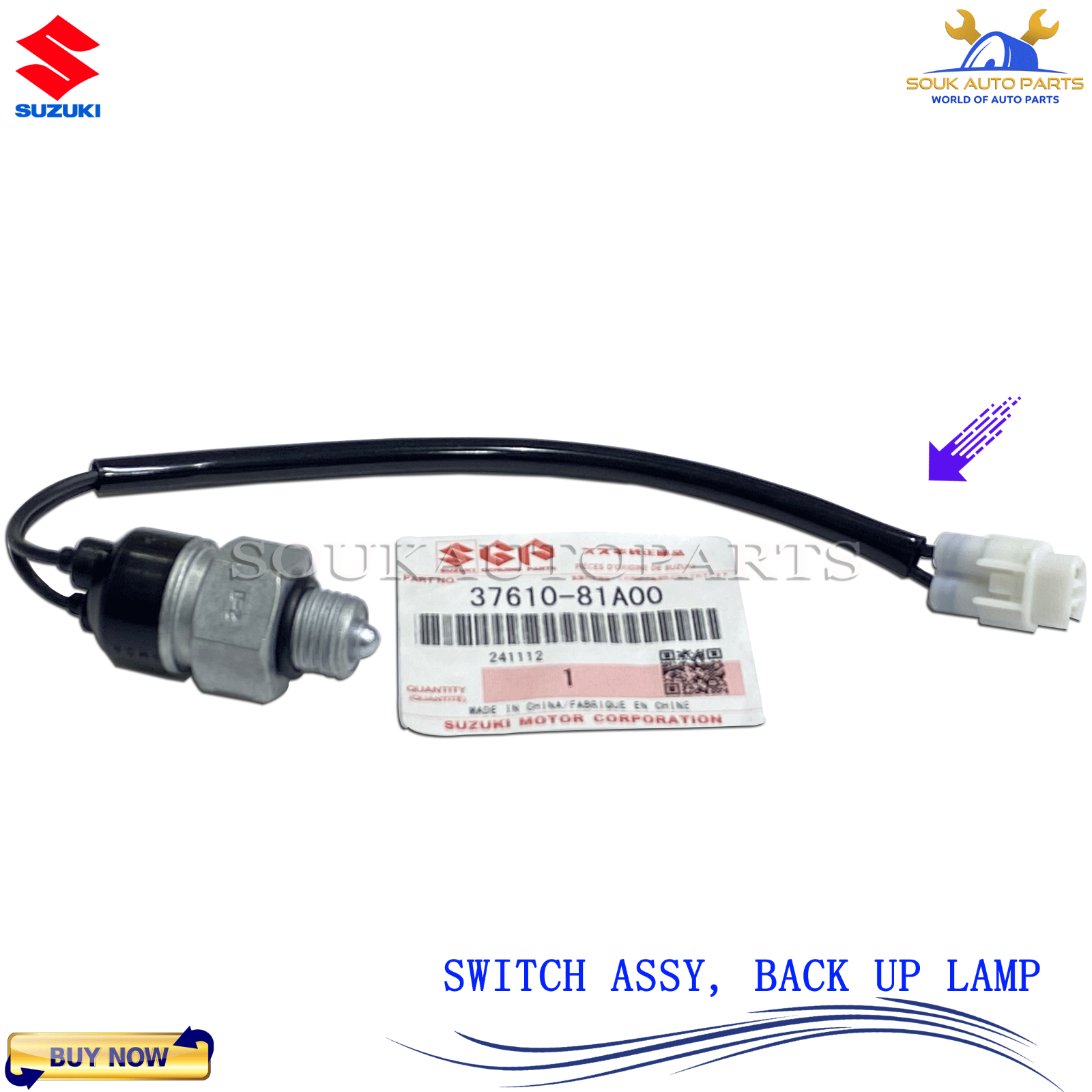 スイッチ　Switch 37680-76J01 Genuine Suzuki SWITCH ASSY 4 WHEEL DRIVE 3768076J01