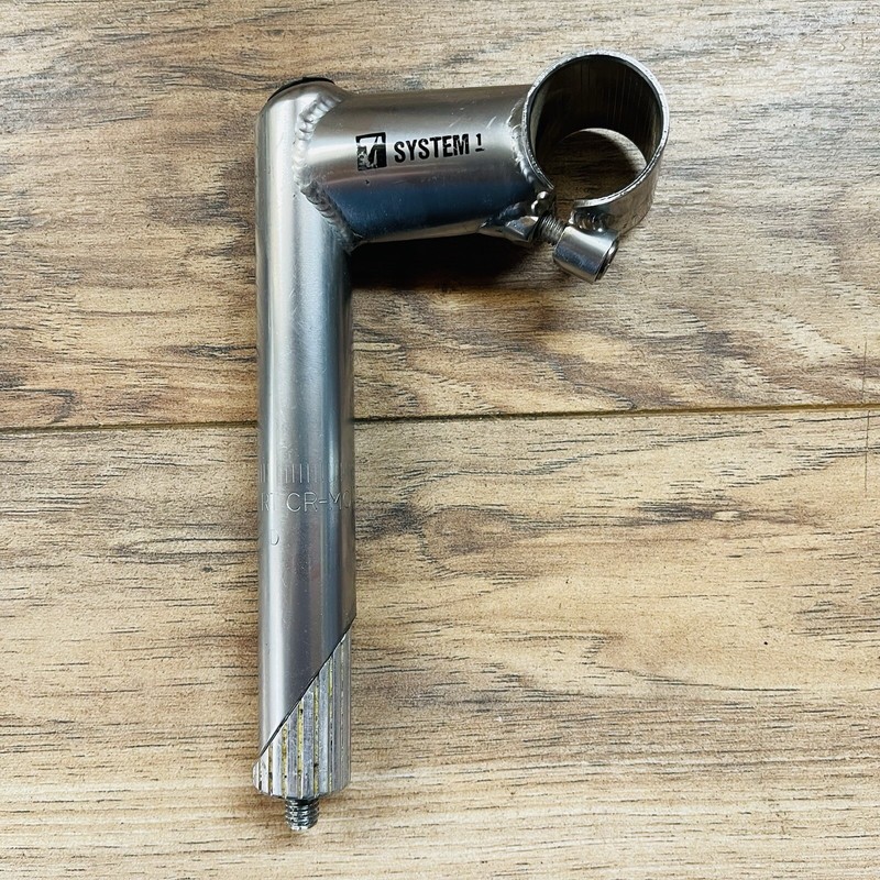 1993 Trek System 1 Chromoly Road Quill Stem 65mm 0 Degree 26.0mm