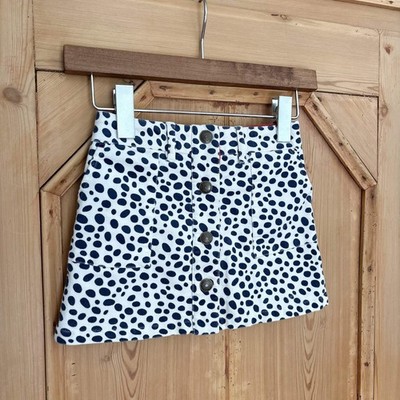 Mini Boden Polka Dot Skirt - Size 5-6 Years