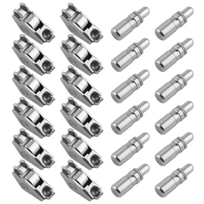 12pc Engine Valve Lash Adjuster & Rocker Arms Kit For Chevrolet Camaro Caprice