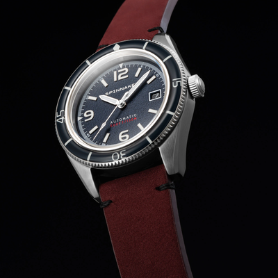 Pre-owned Spinnaker Fleuss Automatic Prussian Blue