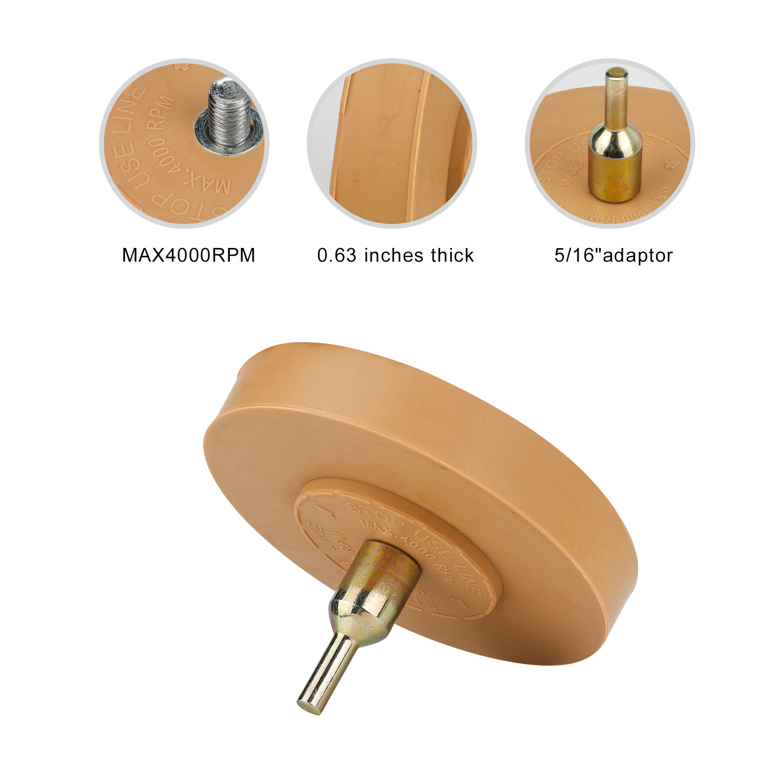 Decal Eraser Removal Wheel Kit - Not Sold In Stores - Foto 8