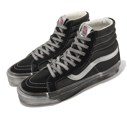 

Vans Vault OG SK8-Hi LX Stressed Black Stressed Men Unisex Casual VN0A4BVBBA2, Черный, Og Sk8-hi Lx
