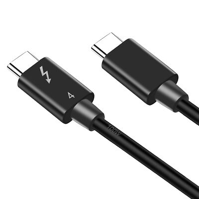 Thunderbolt 4 cable (0.8m) 40Gb/s 100W USB-C for Apple Thunderbolt 4 USB-C Cable