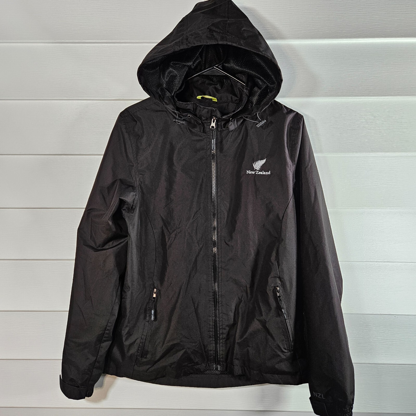 【新品】NKNIT vegan mouton hooded zip jacket vegan mouton hooded zip jacket | NKNIT