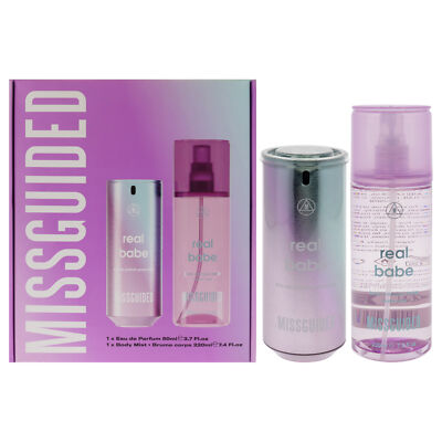 Real Babe by Missguided for Women - 2 Pc Gift Set