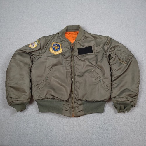 Vintage Alpha Industries Jacket Large Men MA-1 Bomber 60s