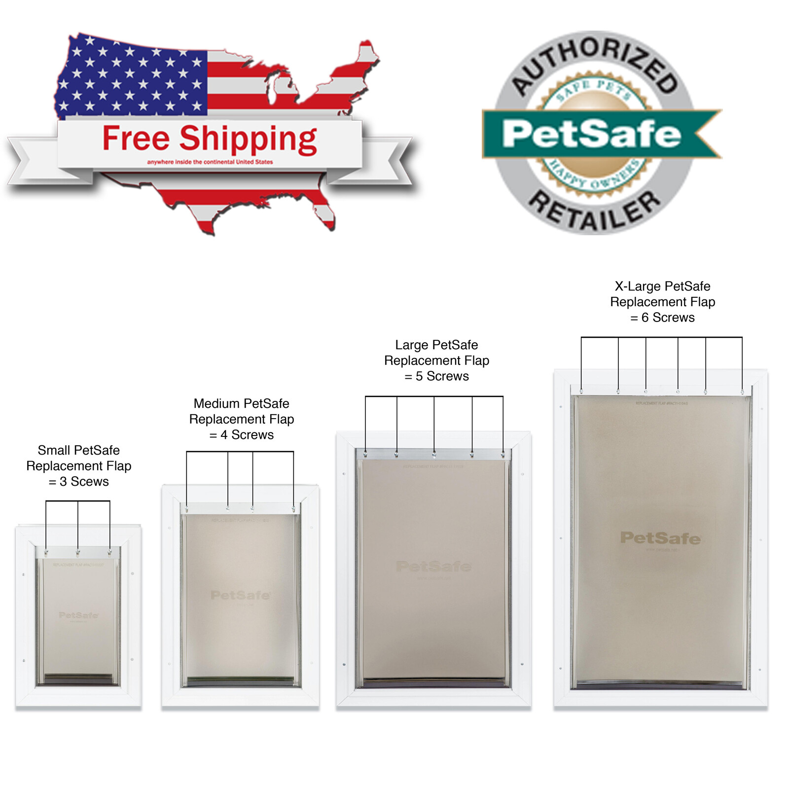 dog door replacement flap large