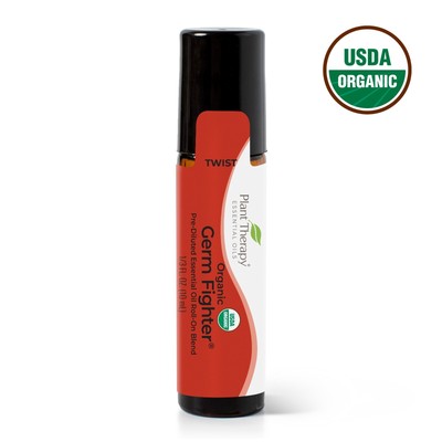 Plant Therapy Germ Fighter Essential Oil Blend 100% Pure, Undiluted, Natural