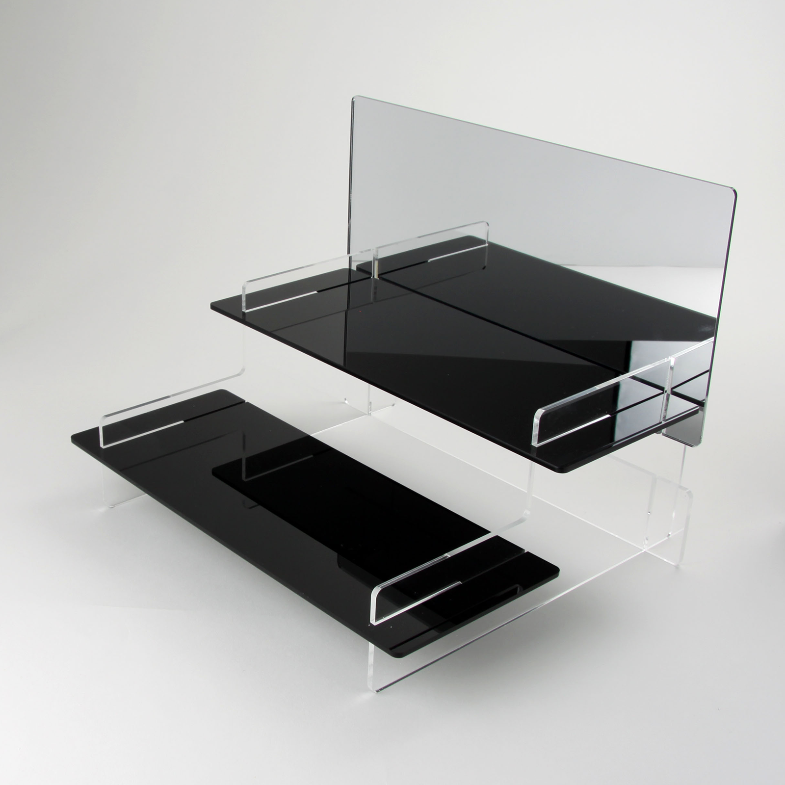 Collectibles Tiered Display Stand Figures Models Acrylic 3