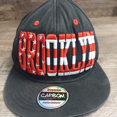 Snap Back Carbon Elements BROOKLYN Hat Flat Bill