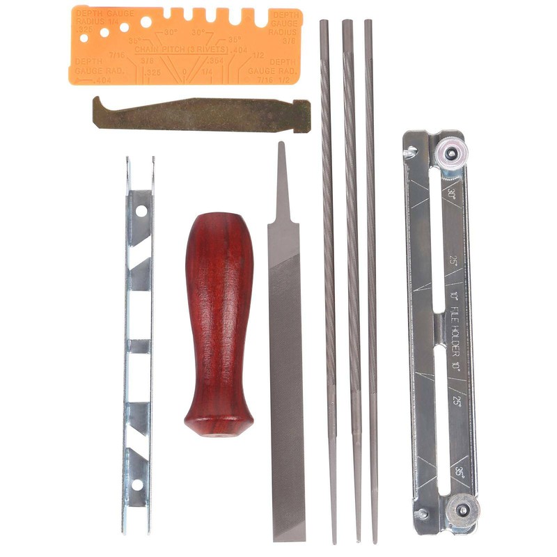 10x Chainsaw Sharpening File Stihl Filing Kit Chain Sharpen Saw Files