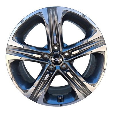 2021-2024 Kia K5 Wheel Rim 18x7.5 Machined Face Gray Alloy OEM