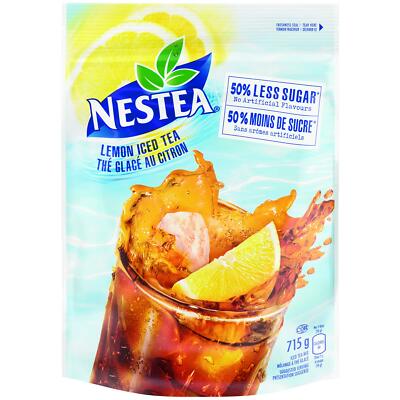 NESTEA Lemon Iced Tea Mix, 715g/25.2 oz, Pouch 