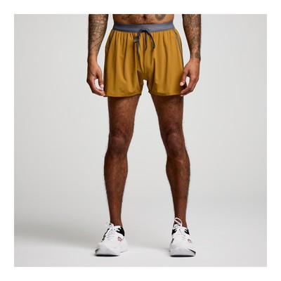 

Мужская одежда Saucony Outpace Short Bronze  3 дюйма, Бронза