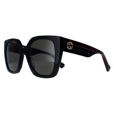 Pre-owned Gucci Sunglasses Gg1300s 001 Havana Black Gray