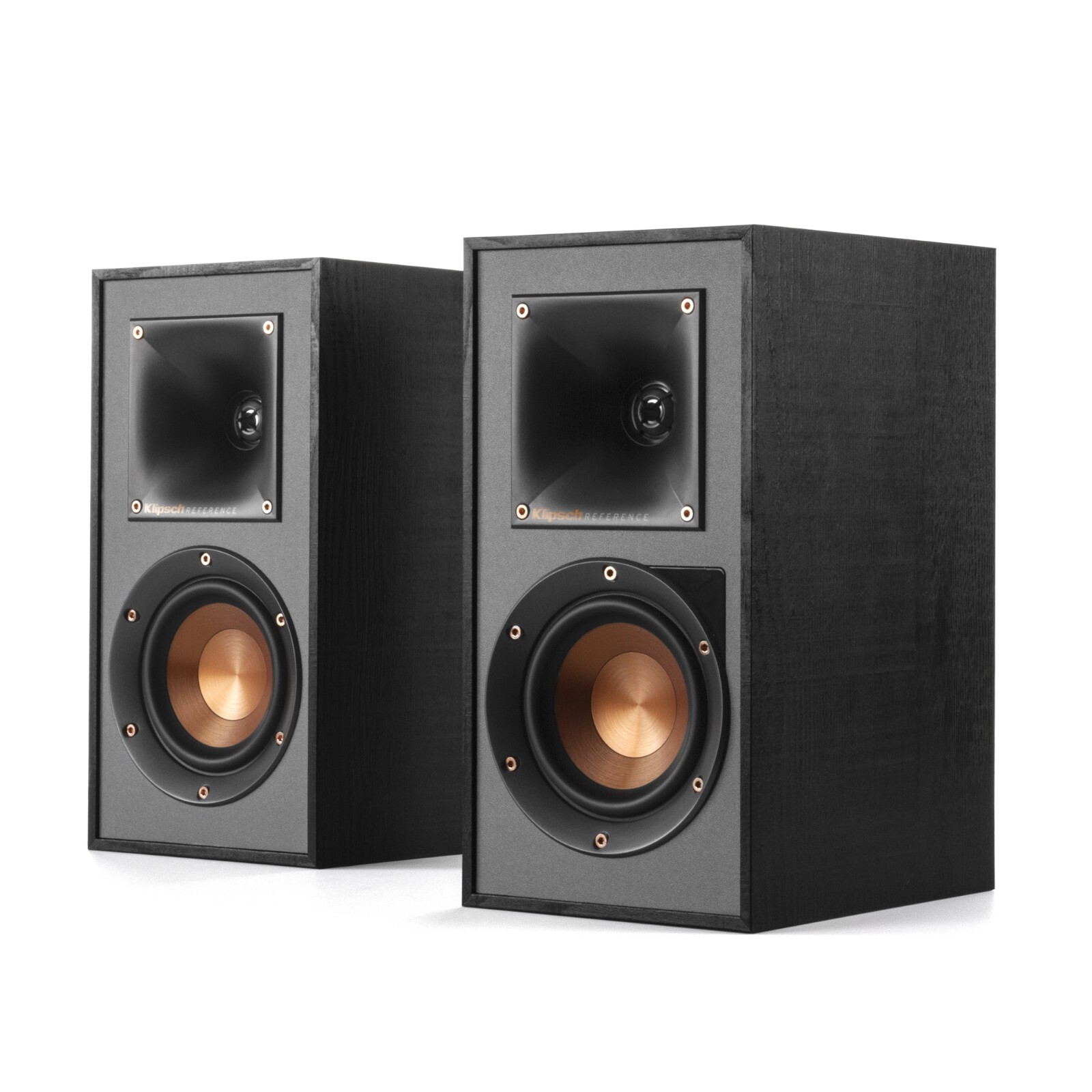 Klipsch R-41PM 2-Way Powered Bluetooth Bookshelf Speakers w/ Built-in Amp - Pair