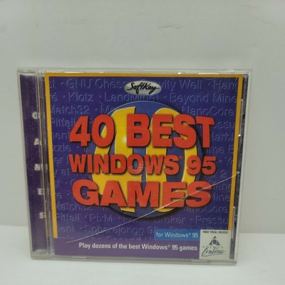 40 Best Windows 95 Games (PC, 1996) open disk excellent condition