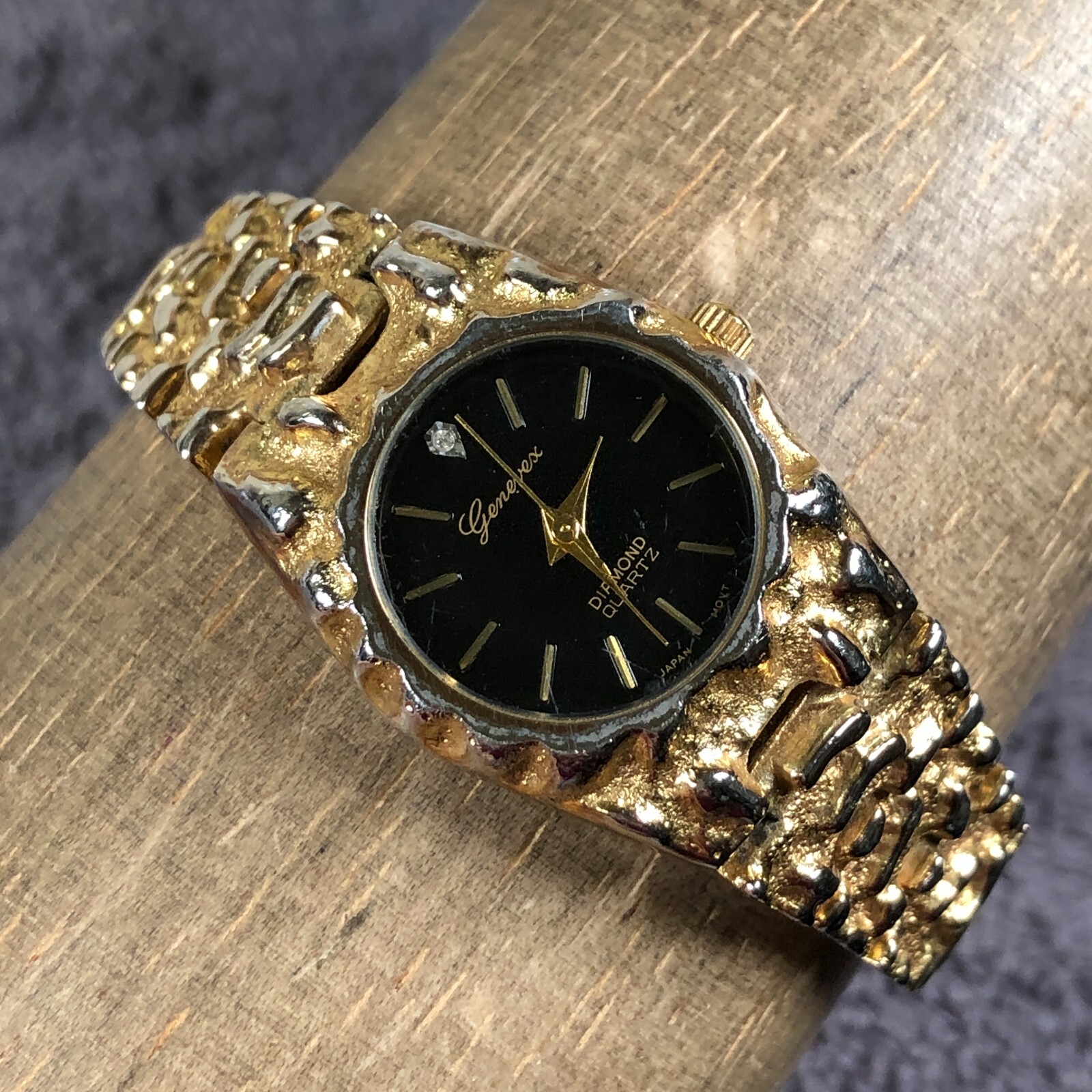 アメリカで購入☆GENEVA☆イタリア製ダイヤ＆サファイアの腕時計！ アメリカで購入☆GENEVA☆イタリア製ダイヤ＆サファイアの腕時計！